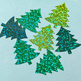 Bargain! FOIL & HOLOGRAPHIC STICKER SEALS- WINTER & CHRISTMAS
