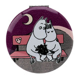 moomin moomins official handbag pocket mirror mirrors round pretty cute kawaii uk gift gifts shop store puckator green teal turquoise yellow ochre burgundy wine red stocking filler fillers ideas kids her 