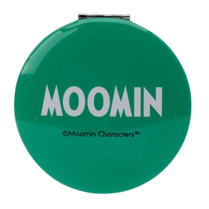 moomin moomins official handbag pocket mirror mirrors round pretty cute kawaii uk gift gifts shop store puckator green teal turquoise yellow ochre burgundy wine red stocking filler fillers ideas kids her 
