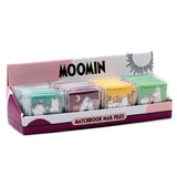 moomin moomintroll licensed uk gift gifts stocking filler fillers pocket mini nail file files matchbook cute kawaii present presents for her fun bargain troll trolls puckator teal green burgundy deep red yellow mustard pack