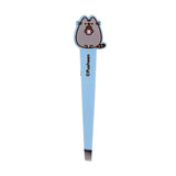 pusheen the cat cats kitty kittens offical licensed product metal steel tweezer tweezers stocking filler fillers gift gifts store shop uk pretty present for her women pink blue mint green lilac shaped core puckator