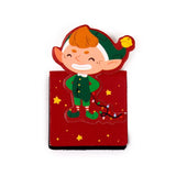 jingle bunch large big magnet magnetic bookmark bookmarks book mark marks set pack gift uk cute kawaii festive christmas present gifts shop store snowman santa elf reindeer rudolph puckator perfect stocking filler fillers kids her him boy girl 