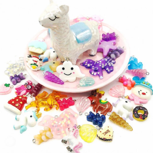 Resin Charm Lucky Dip Bundle of 6