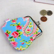 75% off Cute Coin Purse- Shabby Chic Floral