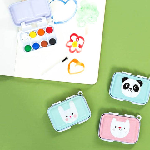 Just 99p Cute Animal Mini Paint Box Set- Panda Cat or Bunny *slight second