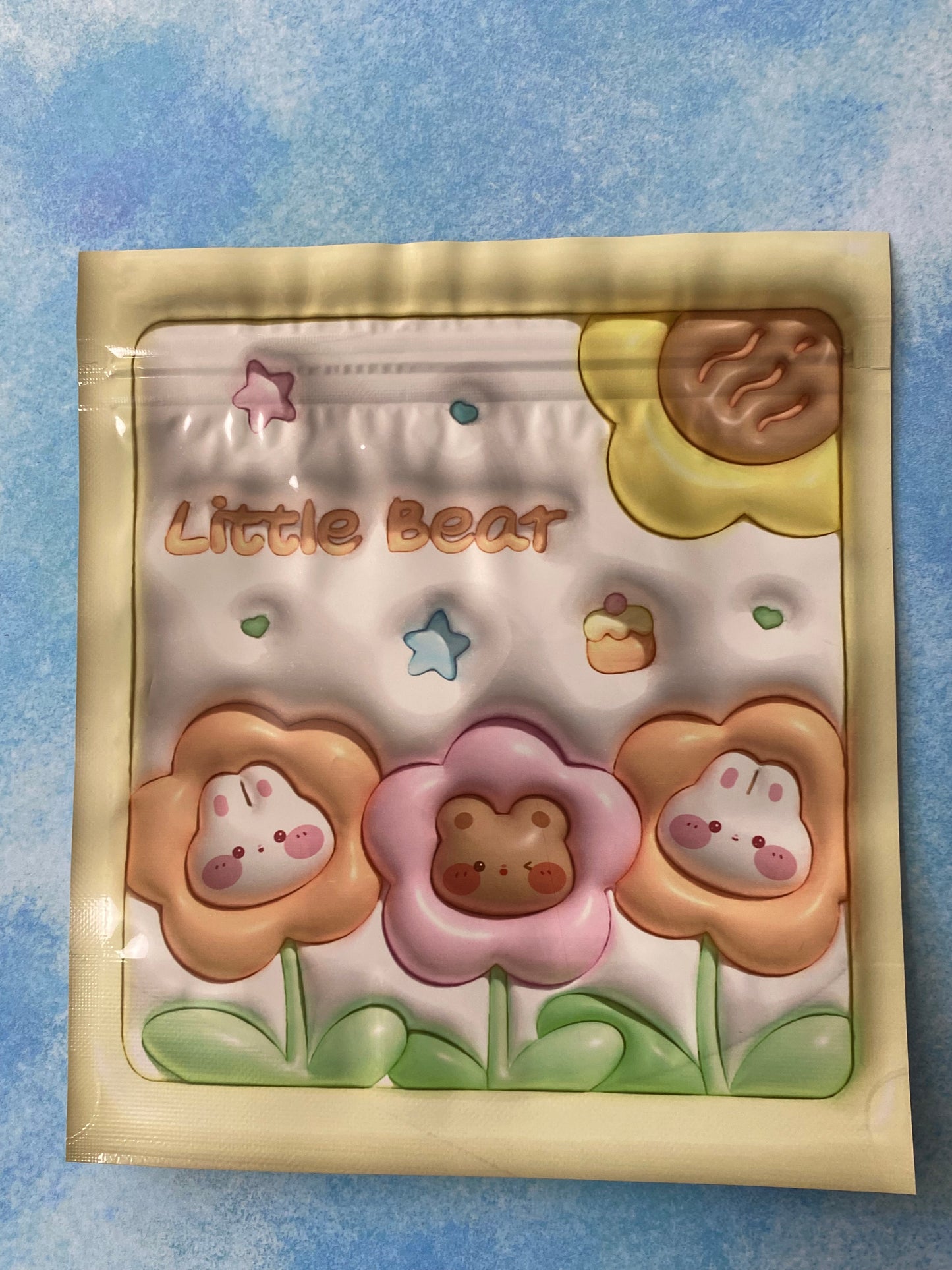 On offer! KAWAII RAINBOW JUMBO Re-Sealable Cello Plastic Bags "PUFFY" Effect