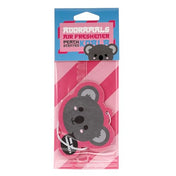 cute kawaii scented car hanging air freshener koala koalas peach pink grey uk gift gifts stocking filler cutiemals scent puckator