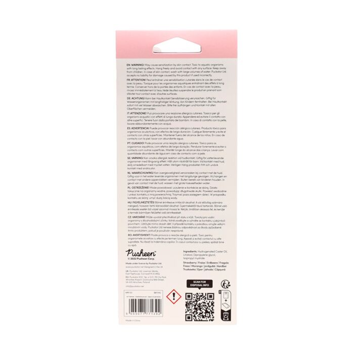 pusheen the cat official licensed kitty cats pink air freshener fresheners hanging car scent scented strawberry cupcake uk cute kawaii gift gifts shop store stocking fillers puckator