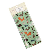 cute cat cats rex london nine lives large pack of tissue paper papers wrapping wrap uk cute kawaii packaging supplies kitten kitty kittens mint green turquoise