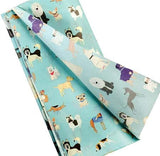 ANIMALS Tissue Paper Mixed Bundle of 7 Large Single Sheets