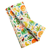 tropical jungle animals animal and plants rex london wild wonders tissue paper pack of 10 large sheets uk cute kawaii packaging paper wrapping wrap elephant toucan green orange
