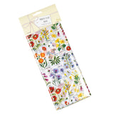  wild meadow nature delicate poppy poppies red orange foxglove floral tissue paper papers wrap wrapping sheets 2 sheets pack rex london garden flower flowers floral yellow uk cute kawaii packaging supplies wrapping packing