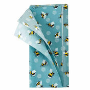 rex london  tissue paper small pack of 2 sheets taster bundle pale blue light turquoise gift wrap wrapping uk packaging supplies bee bees bumble bumblebee bumblebees uk 