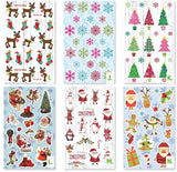 christmas festive kids child childrens sticker stickers sheet cute kawaii fun uk gift gifts stocking fillers cheap bargain colourful glossy flat sheets pack present