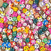 animal bead beads polymer clay fimo poly animals cute kawaii uk cute craft supplies shop store crafts bundle set