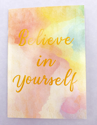 Be happy Be bright Be you: Pink and Gold Lined Notebook (Inspirational  Quotes Notebooks)