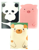 mini kawaii animal lomo card small postcards cards panda dog pig
