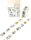 gold foil foiled snow globe globes box boxed washi tape tapes pretty uk cute kawaii stationery magical magic crystal 