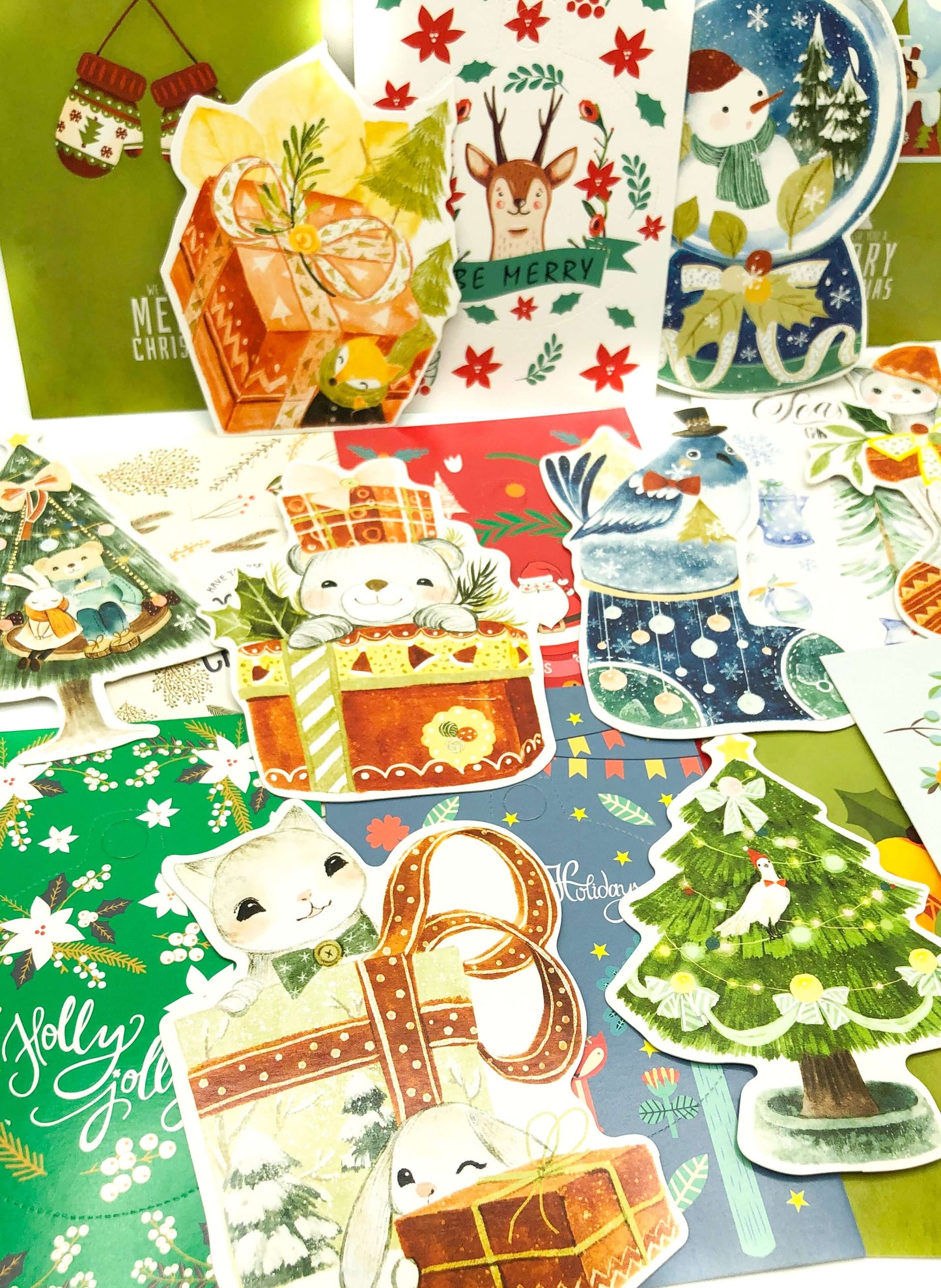 Sale! Christmas Postcard Lucky Dip Bundle of 3