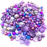 uk cute kawaii bead beads bundle 40 50 lilc purple acrylic plastic cute pretty kawaii craft supplies uk