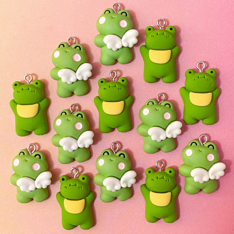 Sale- just 40p! FROG Resin Charm- 2 Styles
