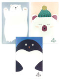 cute kawaii mini lomo cards postcards small card penguin bear polar