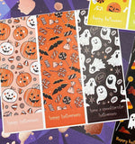 75% OFF Halloween Pack of 3 sheets tall Sticker Seals (9)