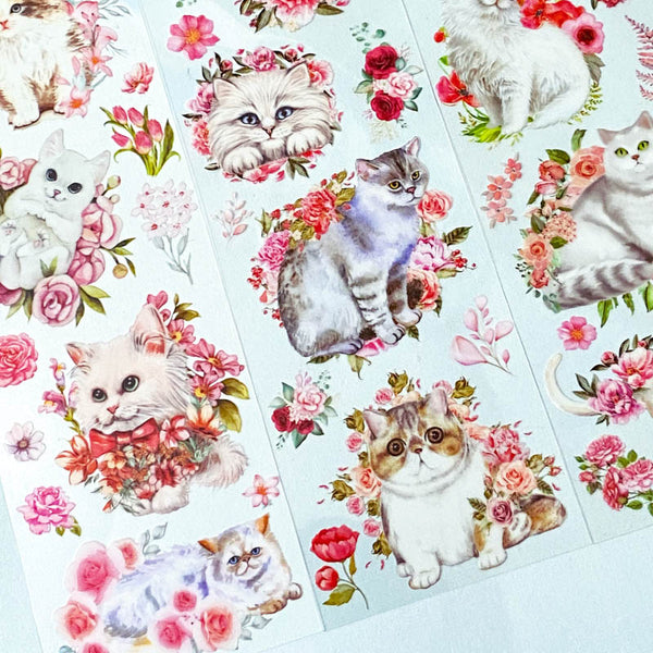 Cat Stickers – Flora Feel