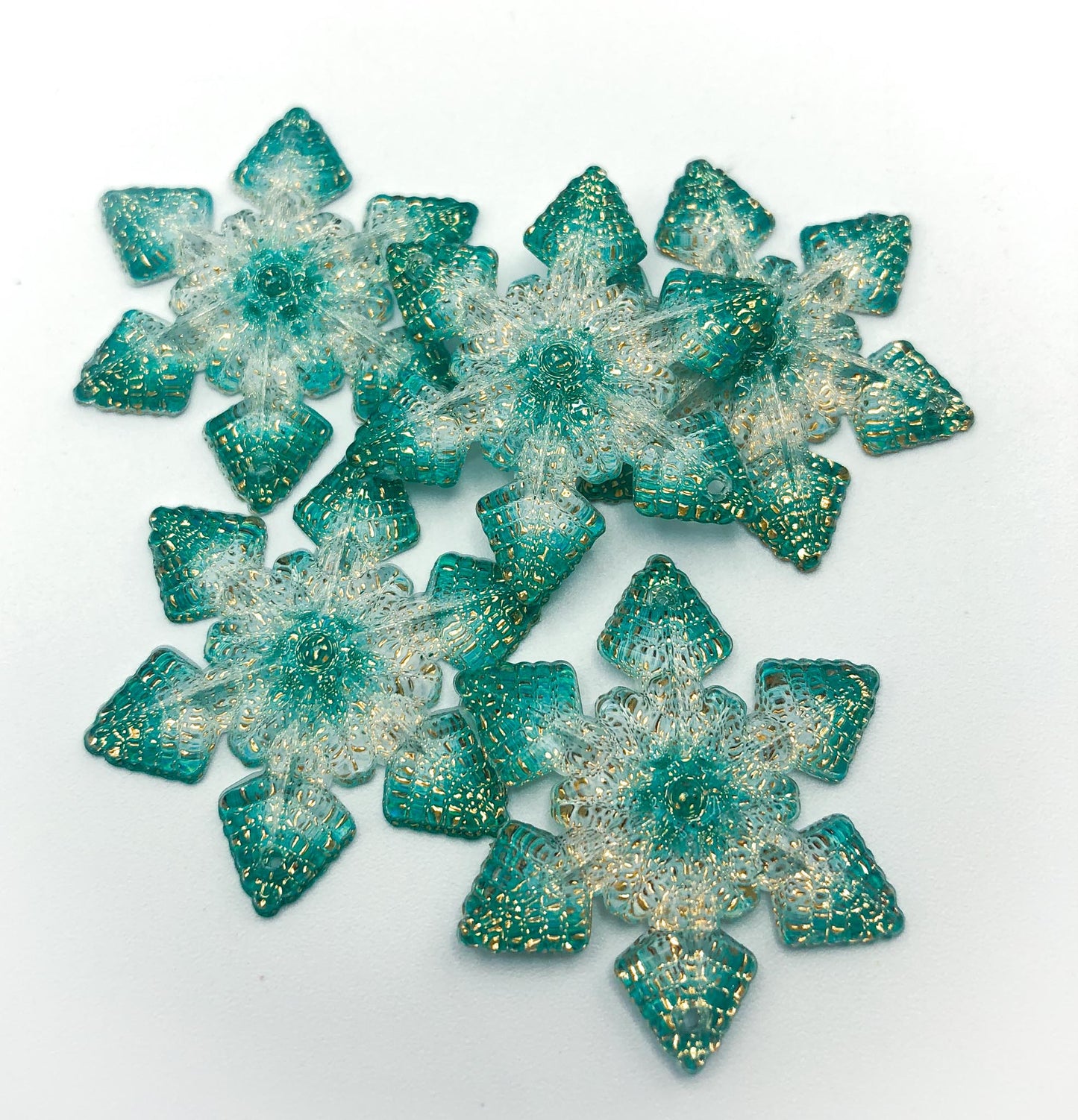 snow snowy christmas festive flat back bundle rose flower white pearl glitter blue turquoise silver star stars teal turquoise gold glitter snowflake snowflakes acrylic flatback fb uk cute kawaii craft supplies