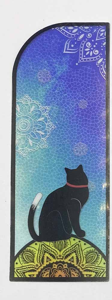 Half Price! CAT Vibrant Plastic Transparent Bookmark - Single Bookmark or Gift Pack of 3
