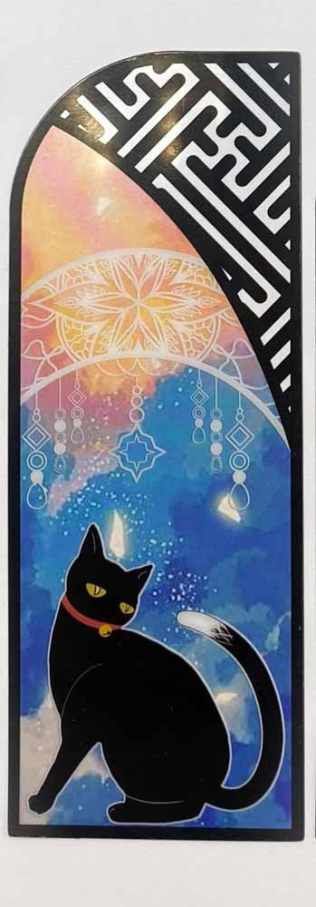 Half Price! CAT Vibrant Plastic Transparent Bookmark - Single Bookmark or Gift Pack of 3