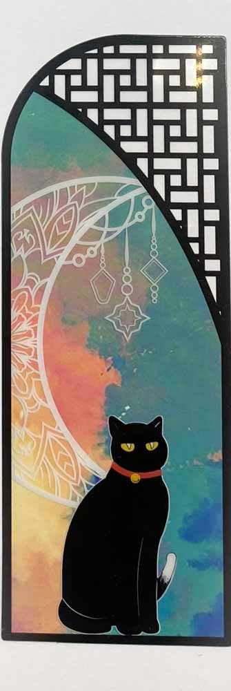 Half Price! CAT Vibrant Plastic Transparent Bookmark - Single Bookmark or Gift Pack of 3