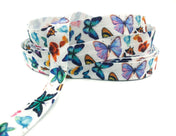 pretty butterfly butterflies fold over foe elastic elastics ribbon ribbons uk craft supplies cute kawaii colourful