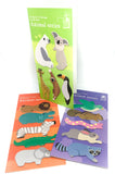 HALF PRICE Standing Animal Sticky Memo Pad Page Markers - Cute Animals
