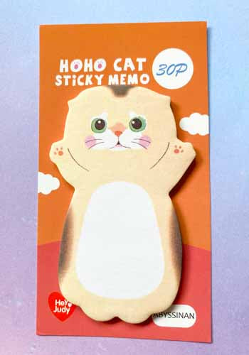 Kawaii Cat Memo 30 Sheets