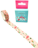 pink flamingo flamingos cute pretty washi tape boxed kawaii stationery tapes uk planner addict supplies 7m long
