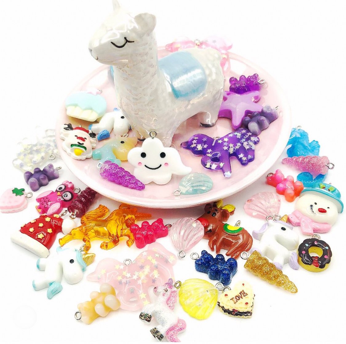 resin charm charms bundle kawaii bundles bargain