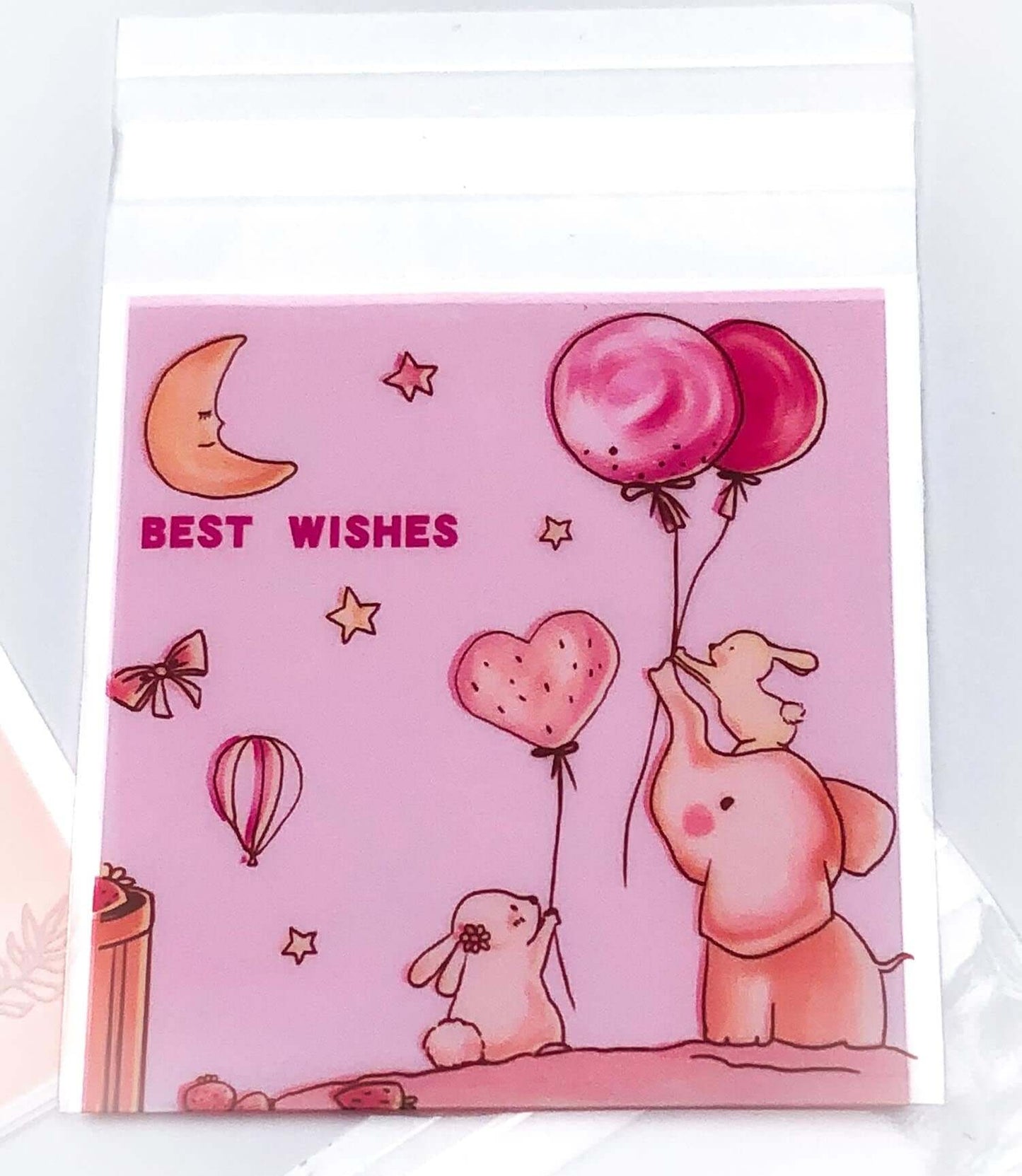 kawaii cellophane bag bags cello unicorn unicorns cat cats cute uk packaging supplies 
