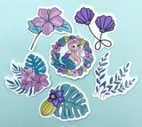 Mermaids & Sealife Laptop / Decorative Stickers- 9 Options