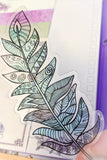 feather feathers plastic clear stained glass pretty bookmarks book mark bookmark uk gift gifts kawaii cute stationery