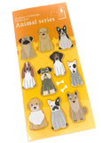 page marker sticky memo index tab animals puppy puppies dog dogs pack
