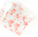 pink and pretty floral spring cello cellophane bag bags clear printed packaging supplies cat cats bunny rabbit rabbits easter rose cherry blossom uk