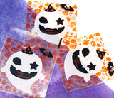 happy halloween large cello cellophane plastic bag treat bags packing packaging materials uk