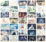 Kawaii Girl Postcard - 36 Individual Fantasy Designs