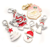 uk cute planner planning charm charms clips clip christmas santa tree trees white pink angel rhinestone red handmade
