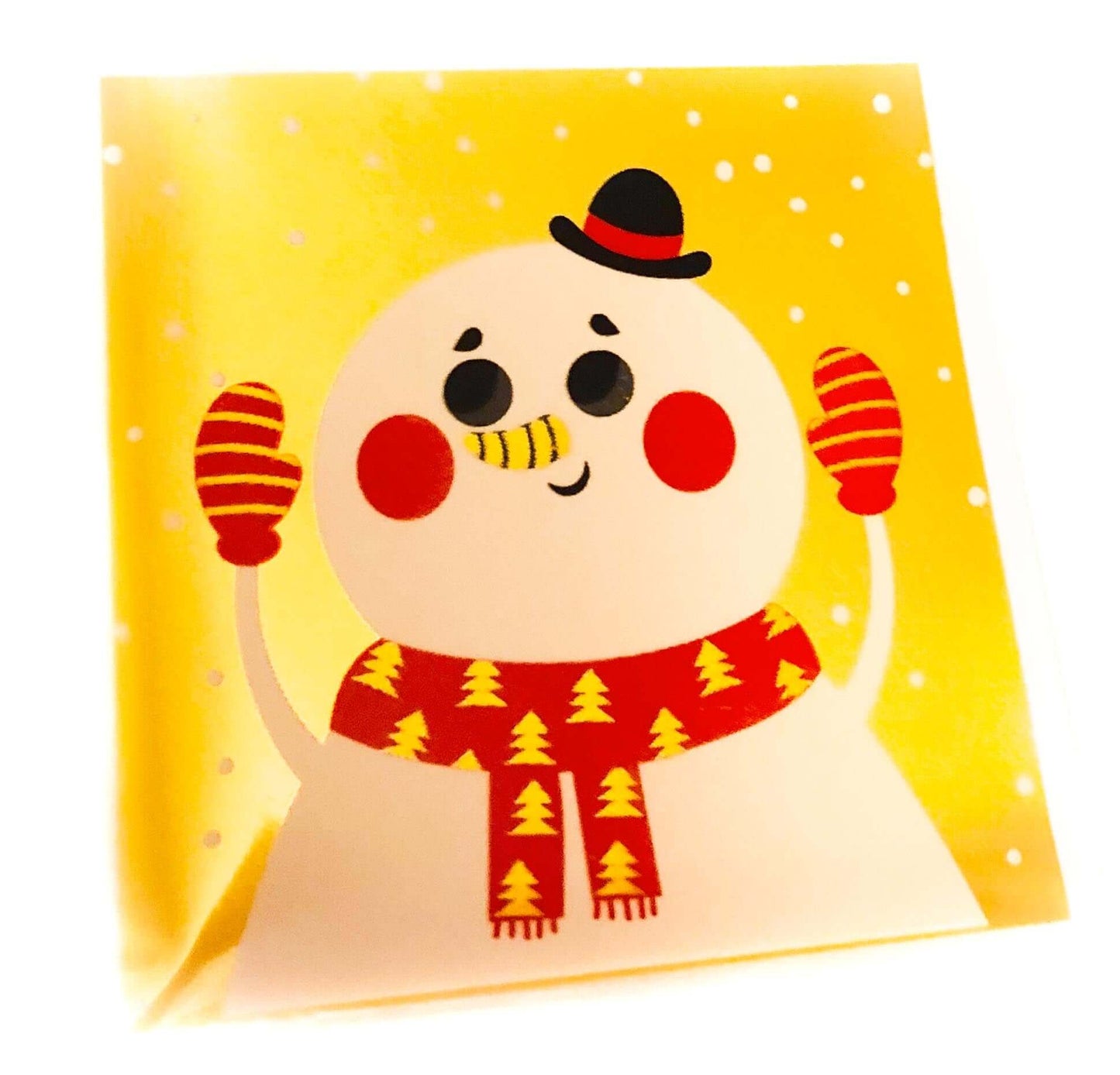 Cellophane Bags Sets of 10- Christmas
