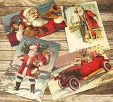 victorian style postcard christmas festive postcards vintage style father santa claus nostalgic uk cute kawaii stationery gifts bundle bundles post card