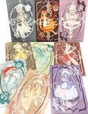 kawaii fairy fairies postcard postcards individual cute girl angel witch girls
