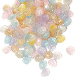 small tiny little 8mm shell shells resin glitter flatback fb fbs flat back pretty sparkly sprinkles pink turquoise yellow white clear blue gold lilac uk cute kawaii craft supplies