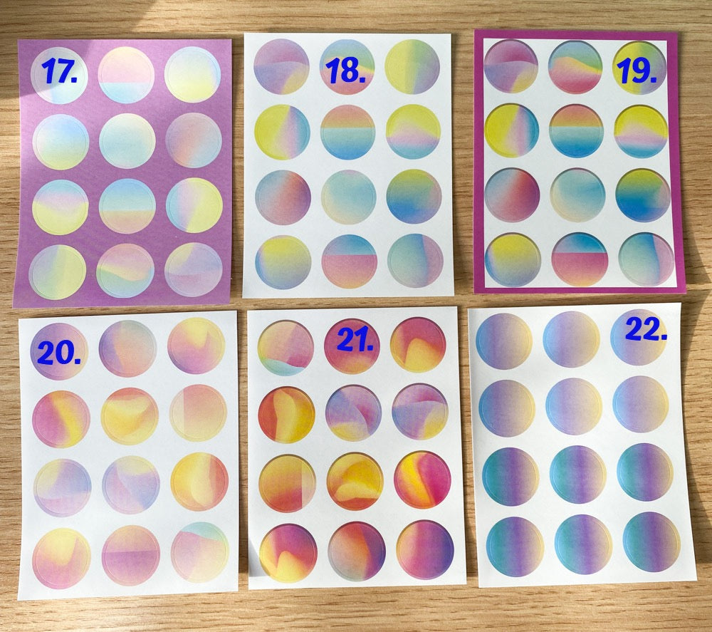 Pastel Planner Sticker Sheets